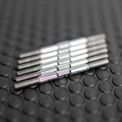 1UP Racing 740821 - Pro Duty Titanium Turnbuckles for TLR 22 5.0, Polished