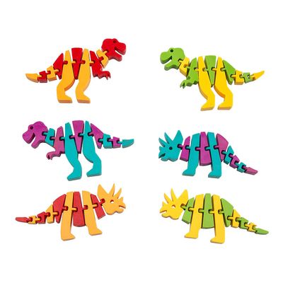 Bulk 60 Pieces Dinosaur Articulated Fidget Toys