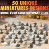 Path Gaming 50 Unique Miniatures Fantasy Tabletop RPG Figures for Dungeons and Dragons, Pathfinder Roleplaying Games. Bulk unpainted, Great for D&D view 3