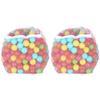BalanceFrom Play Pit Balls Toy Set for Kids with Mesh Bag, Rainbow or Pastel Colors  Crush-Proof Plastic for Ball Pits, Playhouses, Bounce Houses, Pools, Tents, and Birthday Parties view 1