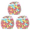 BalanceFrom Fitness 2.3 Inch 400 Crush Proof Play Pit Balls with Mesh Storage Bag for Playpens, Bounce Houses, and Kiddie Pools, Multicolor (3 Pack) view 1