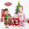 Baby Plush Rattle Snuggle Blanket with Satin and Embroidery, My First Rudolph (Christmas Red, 12 inch) view 2