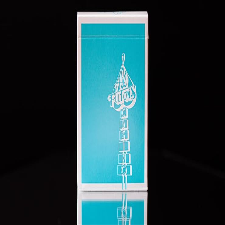 Ace Fulton's Casino: Miami Vice Blue Playing Cards
