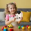 AGRIMONY Cute Shaved Sheep Stuffed Animals,Small Plushies Kawaii Lamb Plush Toys, Easter Valentines Mothers Day Birthday Christmas Funny Gifts Sheep Decor for Kids Girls Boys Teens Women view 3
