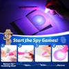 Joycover 24 PCS Invisible Ink Pen with UV Light for Kids, Spy Pens and NotebookBirthday Party Favors for Kids 4-8, School Prize Goodie Bag Stuffers, UV Pen for Secret Message Escape Room view 3
