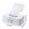 beertoy Wet Tissue Box Holder Wet Tissue Box Wipes Dispenser Portable Wipes Napkin Storage Box Holder Container for Car Home Kitchen Plastic Wet Wipe Container view 2