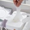 beertoy Wet Tissue Box Holder Wet Tissue Box Wipes Dispenser Portable Wipes Napkin Storage Box Holder Container for Car Home Kitchen Plastic Wet Wipe Container view 4