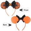 FANYITY Mouse Ears, Sequin Mouse Ears Headband for Boys Girls Women (ZZW) view 3