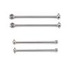 ZHIPAIJI for Wltoys Rc Car Part, for Wltoys 124017 124007 144002 144010 1/12 Rc Buggy Car Metal Front/Rear Cardan Shaft Replacement for Wltoys 124017 1/12 Car Accessories view 1