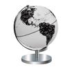 POCHY Practical Globe Educational Globe Metallic Black and White World Globes Chinese and English Geographic Globes for Great Decorations Gift Beautifully Decor view 1