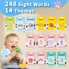 Aullsaty Toddler Toys Talking Flash Cards for 1 2 3 4 5 6 Year Old Boys and Girls, Autism Sensory Toys for Autistic Children, Learning Educational Montessori Speech Therapy 248 Sight Words Kids Gifts view 3