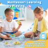 Aullsaty Toddler Toys Talking Flash Cards for 1 2 3 4 5 6 Year Old Boys and Girls, Autism Sensory Toys for Autistic Children, Learning Educational Montessori Speech Therapy 248 Sight Words Kids Gifts view 4