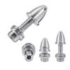 INLIMA 5Pcs 2mm 2.3mm 3mm 3.17mm 4mm 5mm RC Aluminum Bullet Propeller Adapter Holder for Airplane Brushless Motor Prop Drone Accessories (Color : 5pcs 2.0mm) view 1