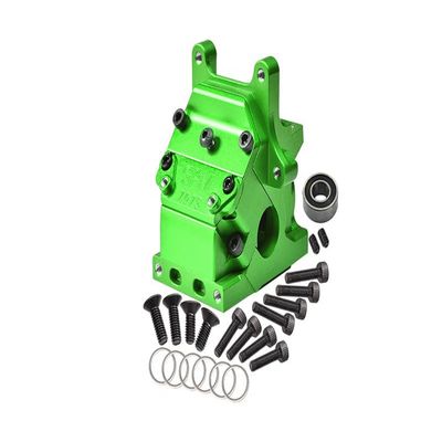 Aluminum Front Or Rear Gear Box for Arrma 1:8 KRATON/Talion/Outcast/Typhon/Notorious/KRATON EXB / 1:7 Infraction/Limitless/Mojave/Mojave EXB/FIRETEAM/Felony / 1:10 SENTON - Green