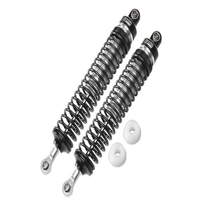 Aluminum 6061-T6 Rear Adjustable Spring Dampers (122mm) for LOSI 1/10 Hammer Rey U4 Rock Racer-LOS03030 Upgrades - Silver