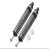 Aluminum 6061-T6 Rear Adjustable Spring Dampers (122mm) for LOSI 1/10 Hammer Rey U4 Rock Racer-LOS03030 Upgrades - Silver view 1
