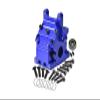 Aluminum Front Or Rear Gear Box for Arrma 1:8 KRATON/Talion/Outcast/Typhon/Notorious/KRATON EXB / 1:7 Infraction/Limitless/Mojave/Mojave EXB/FIRETEAM/Felony / 1:10 SENTON - Blue view 1