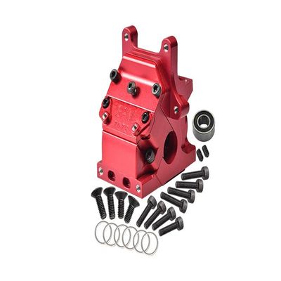 Aluminum Front Or Rear Gear Box for Arrma 1:8 KRATON/Talion/Outcast/Typhon/Notorious/KRATON EXB / 1:7 Infraction/Limitless/Mojave/Mojave EXB/FIRETEAM/Felony / 1:10 SENTON - Red