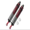 Aluminum 6061-T6 Rear Adjustable Spring Dampers (122mm) for LOSI 1/10 Hammer Rey U4 Rock Racer-LOS03030 Upgrades - Red view 1