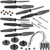 INLIMA S167 S166 RC Drone SP500 Spare Parts Kit Propellers Blades Protection Frame CSJ S167 GPS Quadcopter Arms Motor Gear Shaft Screws Drone Accessories (Color : 3.7V Motor Arms kitJ) view 1