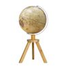 POCHY Practical Globe Illuminated World Globes Handmade Educational Globe Wooden Tripod Stand Geographic Globes for Great Decorations Gift Beautifully Decor view 1