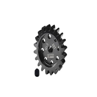 40Cr Steel Motor Gear 20T for 1:5 Traxxas X Maxx 6S / X Maxx 8S / XRT 8S Monster Truck Upgrades - Black