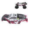 RiToEasysports RC Car Shell Body PVC High Impact Wheelbase Car Shell RC Car Body Shell Frame Compatible Vehicle Scale Accessories Vehicle Bodies Scale Accessories (Rose Red) view 2