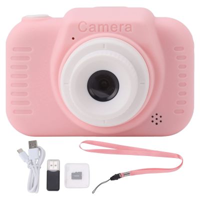 Kids Digital Camera,USB Rechargeable High Definition Dual Lens 1080P 8X Zoom Digital Camcorder Toy Kids Selfie Camera Toy with 32G Card for Birthday Gift()