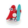 Doudou et Compagnie - Mascot Phyrge Surf - Official Paris 2024 Figurine - JO2509-14.5 cm - Authentic Red Design - Officially Licensed Product - Ideal Fans and Collectors view 1
