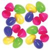 6" Bulk 144 Pieces Bright Jumbo Plastic Easter Egg view 1