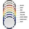 PrideSports Custom Poker Chip, 2 Sided Imprint (50, Navy, Poker Chip) view 3