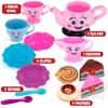 ArtCreativity Musical Tea Set for Girls, 19 Piece Girls Tea Party Set, Toddler Tea Set with Motion Activated Pouring Sound, Music, and Tea Sets for Toddlers 3-5 view 2