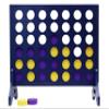 Tailgating Pros Premium Navy Giant Four in a Row with Carrying Case - Jumbo Oversized Outdoor Yard Game -Many Puck Colors Available! view 1