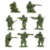 BMC Korean War Winter Battle - 16pc OD Green United States Soldier Figures view 3