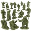 BMC Korean War Winter Battle - 16pc OD Green United States Soldier Figures view 4