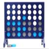 Tailgating Pros Premium Navy Giant Four in a Row with Carrying Case - Jumbo Oversized Outdoor Yard Game - Many Puck Colors Available! view 1