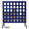 Tailgating Pros Premium Navy Giant Four in a Row with Carrying Case - Jumbo Oversized Outdoor Yard Game -Many Puck Colors Available! view 1