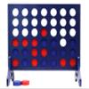 Tailgating Pros Premium Navy Giant Four in a Row with Carrying Case - Jumbo Oversized Outdoor Yard Game -Many Puck Colors Available! view 1