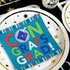Bulk 50 Pieces Bright Congrats Graduation Party Luncheon Napkins view 2