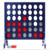 Tailgating Pros Premium Navy Giant Four in a Row with Carrying Case - Jumbo Oversized Outdoor Yard Game - Many Puck Colors Available! view 1