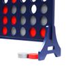 Tailgating Pros Premium Navy Giant Four in a Row with Carrying Case - Jumbo Oversized Outdoor Yard Game - Many Puck Colors Available! view 2