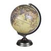POCHY Practical Globe 12" Educational World Metal Stand Geographic World Globe Illuminated World Globe for School Home Office Beautifully Decor view 1