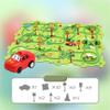DIY Assembling Electric Trolley, Children's Educational Track Car Set, Puzzle DIY Electric City Construction Train Track Battery-Operated Toy Children's Toy Gift (25PCS, Land) view 1