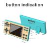 Kids Handheld Game Console with 200 Video Games for Kids, 16 Bit Games Travel Toys, 3 Inch Screen Pocket Game, Electronic Learning & Education Toys, Gifts for Boys and Girls (Blue) view 4