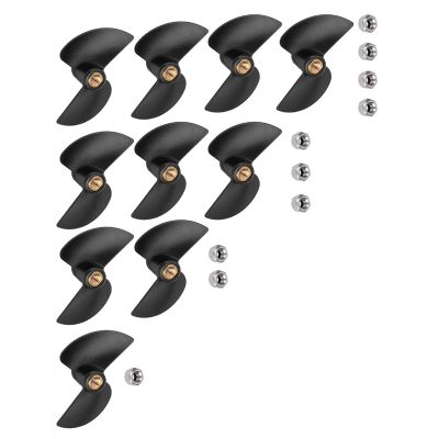 10pcs Brushless RC Boat Tail Propeller Remote Boat Propeller Kit Remote Boat Propeller, Remote Boat Propeller Kit for Propellers