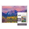 19.75x26.75 Frame Puzzle Kit with Glue Sheets | White Mid Century Picture Frame | Real Wood with UV Resistant Acrylic Front | Made to Preserve and Display Puzzles Measuring 19.75x26.75 Inches view 1