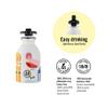24Bottles Kids Bottle, 500 ml, Stainless Steel, Straw Cap - Sea Friends view 3