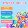 24Pack Stress Balls, Squishy Ball, Squishy Squeeze Balls Bulk Fidget for Adults, Stress Relief Balls, Party Favors, Birthday Gift, Goodie Bag Stuffers view 3
