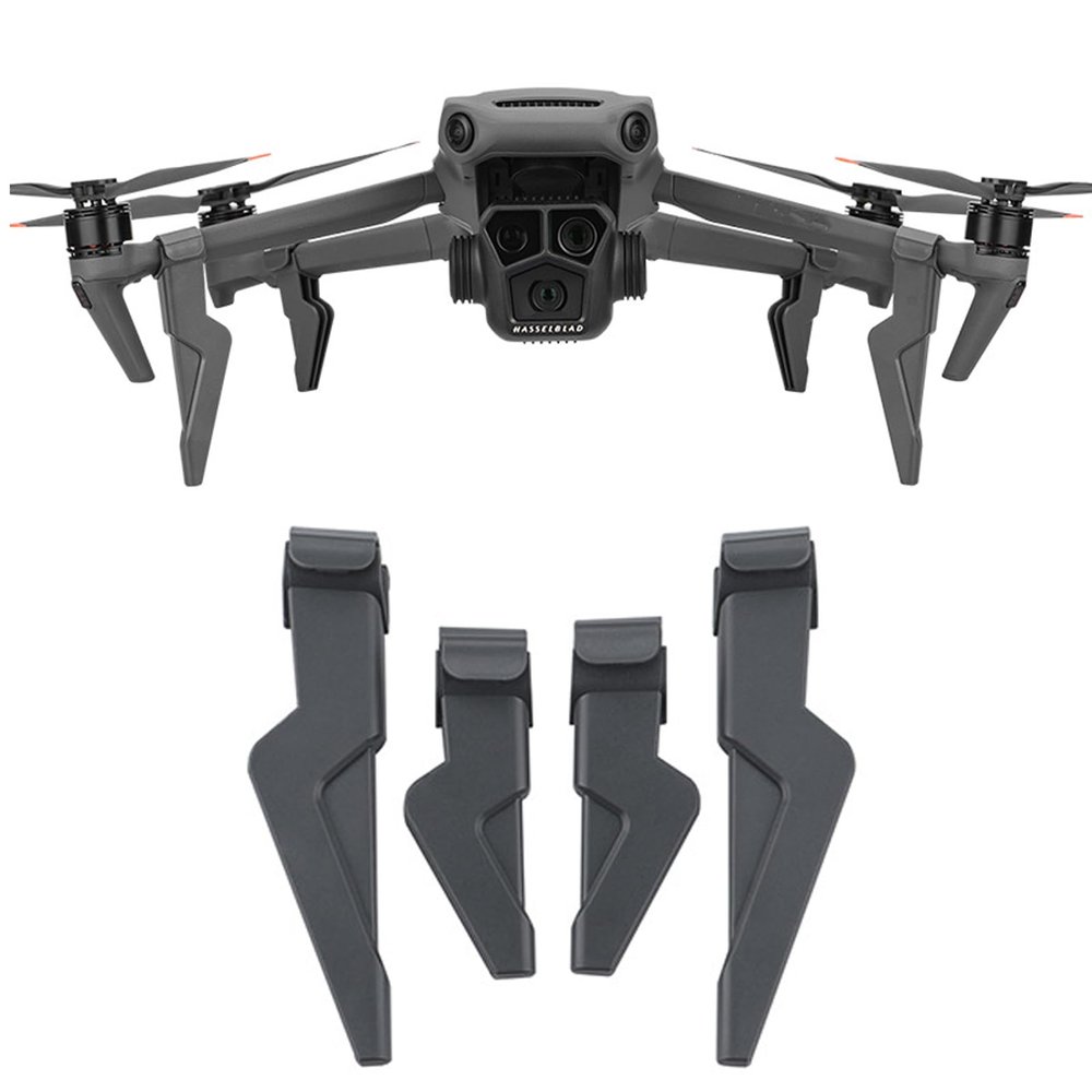 Landing Gear Compatible for DJI Mavic 3/Mavic 3 Pro Foldable Extension Landing Gear Leg Kit Support Stand Leg Drone Accessories