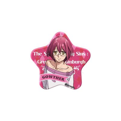 The Seven Deadly Sins - Edinburgh of Grudgy [Gousel] Star Shaped Can Badge F